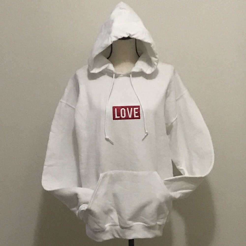 WHiTE ❤️LOVE THE HOODiE ❤️ ViP LiMITED EDiTiON
